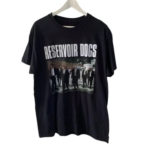 Reservoir Dogs Men’s T Shirt Black Crew Neck Short Sleeve Neo Noir Thriller - Picture 10 of 10